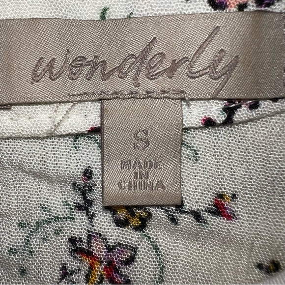 Wonderly Size Small Boho top - Picture 6 of 6